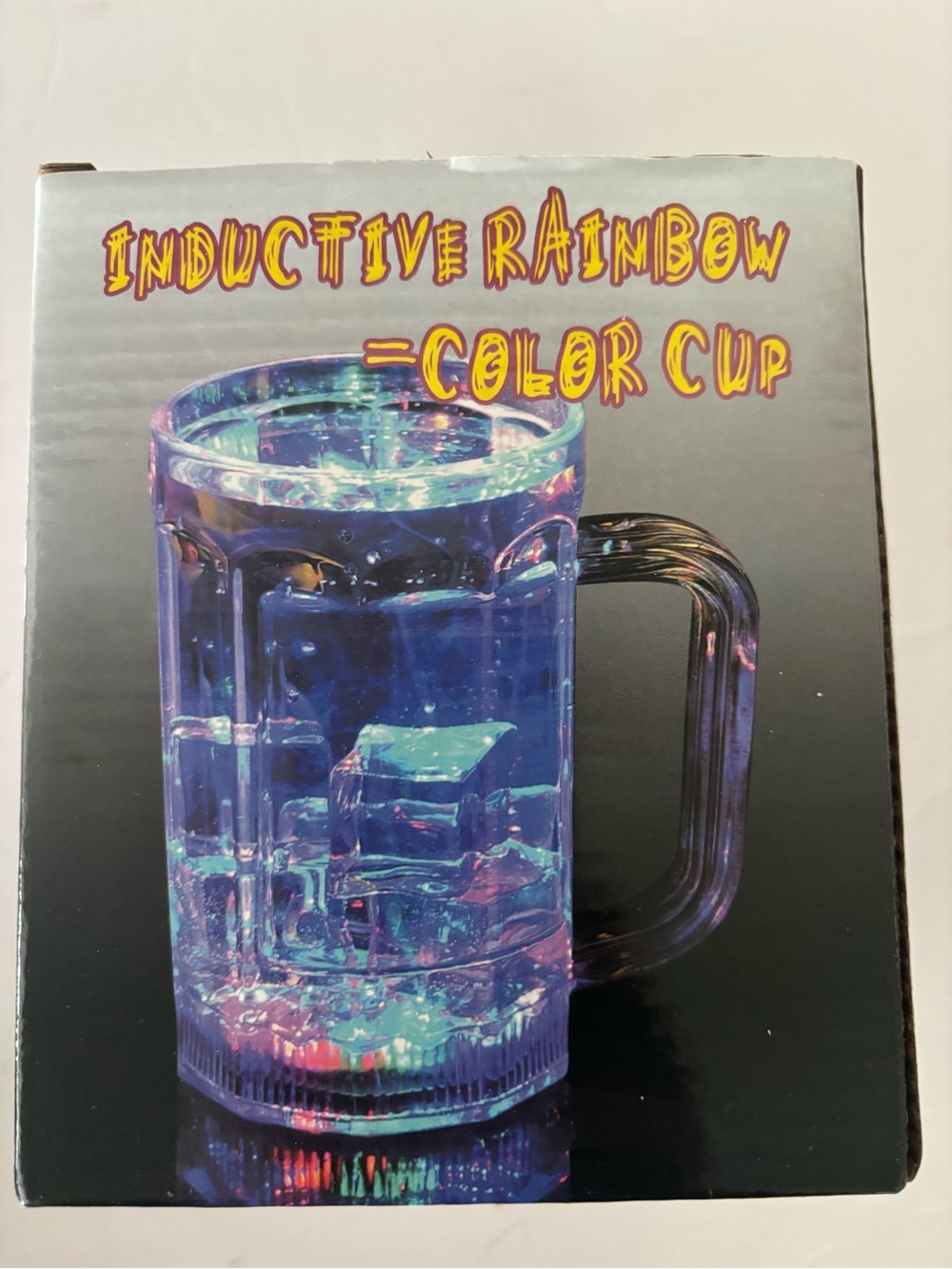 Blue Color-Changing LED Mug - Inductive Rainbow